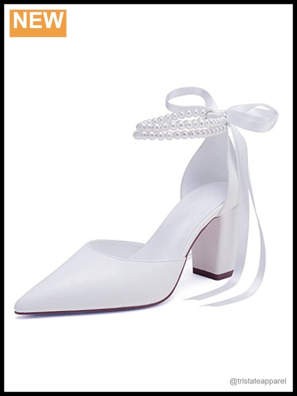 Women's Chunky High Heels Pumps Closed Toe Block Heels Dress Pump Shoes